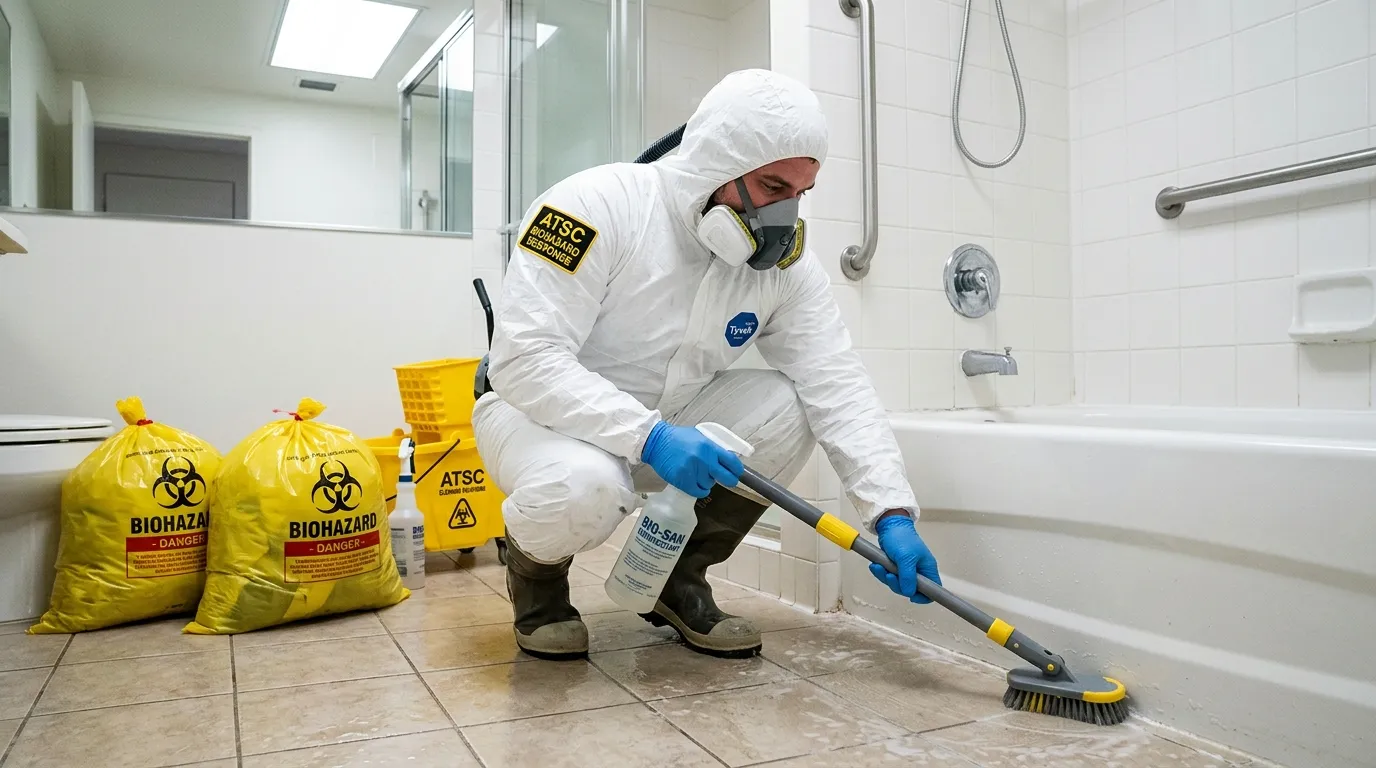 Decontamination equipment deployed for Blood Cleanup in Wixom